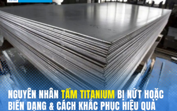 tấm titanium bị nứt