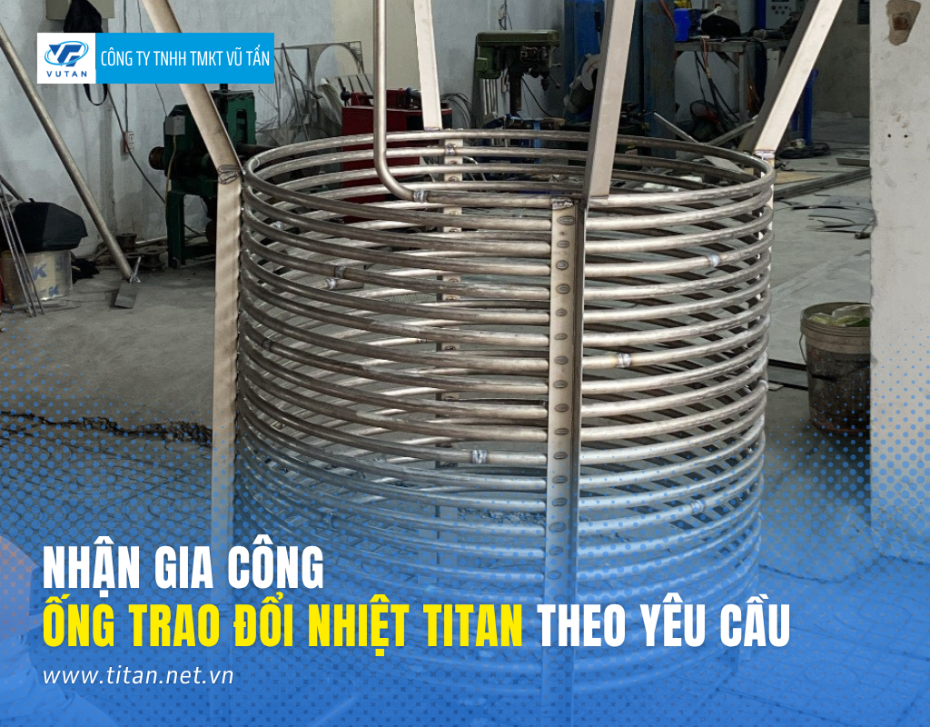 ống trao đổi nhiệt titan