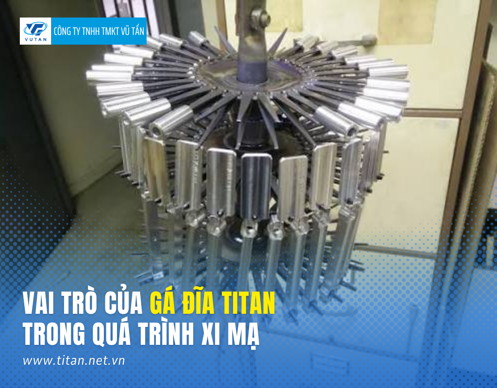 gá đĩa titan